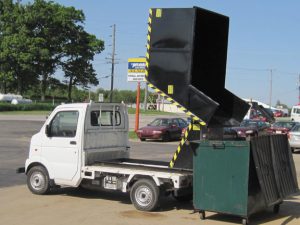Tipping Hopper (up to 5' tall dumpster std) 2 yd/1,000 lb.