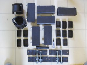 3 inch Body Lift Kit DA63T with Hardware